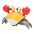 thumbnail image 3 of Juguete para Gatear Nikou Cangrejo Recargable por USB Color Naranja, 3 of 15