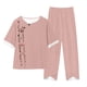 thumbnail image 1 of Conjunto Corto para las Mujeres Casual Deportivo Traje de Deporte Sudadera Y Pantalones de Dos Piezas, 1 of 3