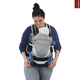thumbnail image 1 of Cangurera Ergonómica Manduca XT Gray White Diseño Alemán Algodón Orgánico 1 pieza, 1 of 1
