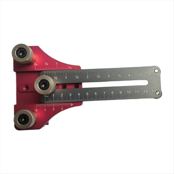 Plantilla para Tiras Delgadas de de Mesa, Guía para de Mesa, Repetitivos de Tiras Estrechas, para Ranuras de 3/4 X 3/8 de Pulgada en de Mesa.