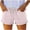 Z2 Pink, variant on Yievot High Waist Shorts for Women 5 Inch Drawstring Elastic Waist Rolled Hem Summer Casual Shorts with Pockets