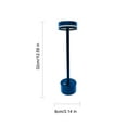 thumbnail image 4 of Fiudx Lámpara Inalámbrica, Elegante Lámpara de Escritorio Retro, Moderna Lámpara de Noche de Metal, Lámpara de Mesa con Brillo Ajustable, Ideal para Dormitorio, Salsa de Estar, Decoración de Restaura, 4 of 4