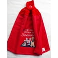 thumbnail image 3 of RED WHITE AND BLUE FIREWORKS - I'M JUST HERE FOR THE FIREWORKS - HANDMADE DOUBLE/FULL CROCHET TOP HANGING KITCHEN TOWEL, 3 of 3