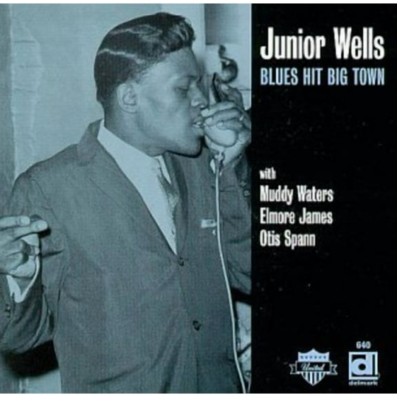 Junior Wells - Blues Hit Big Town - Music & Performance - CD