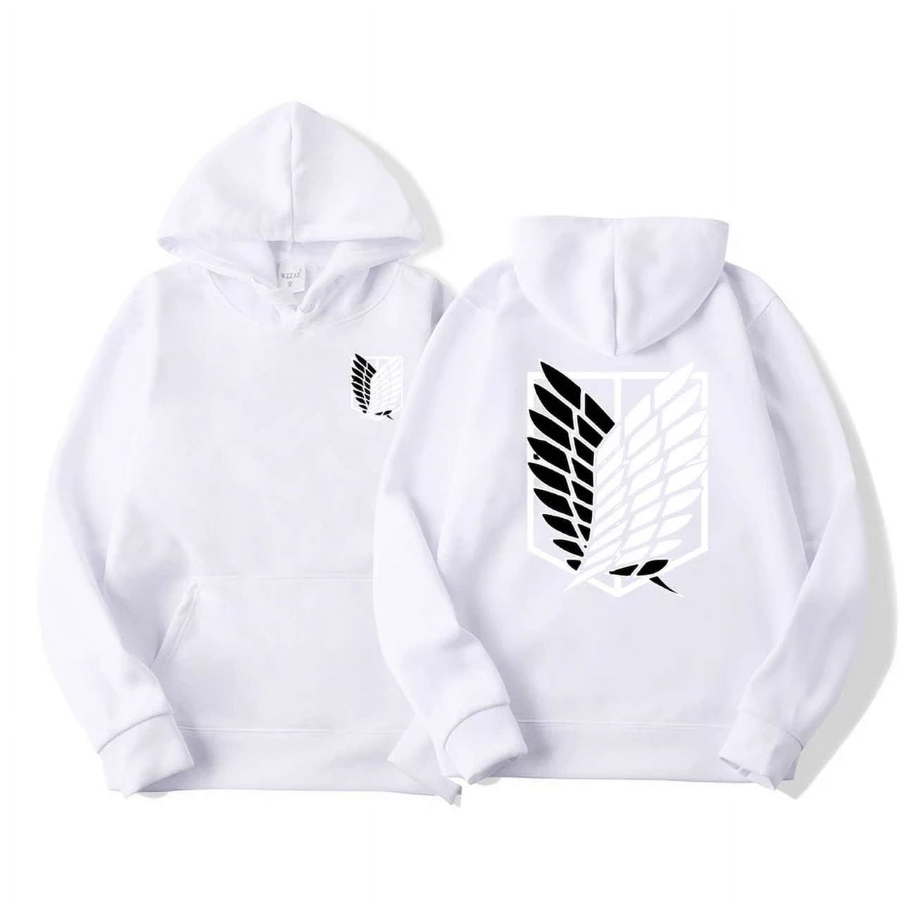 Attack on Titan Men s Hoodie Anime Hoodies Men Women Streetwear Pullover Harajuku Shingeki no Kyojin Hoodies Sweatshirt Clothes Walmart