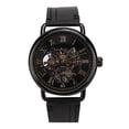 thumbnail image 4 of Watch  Fashionable Wrist Watch Mechanical Semi Automatic Hollow Pattern Men's Watch, 4 of 7