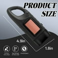 thumbnail image 2 of HIBIBUD Windfire Flashlight,Built-In Output Function Flashlight Camping,Buckle Design Tactical Flashlight,Black1, 2 of 7