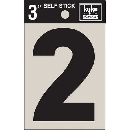 Hy-Ko Sticker House Number (Set of 10)