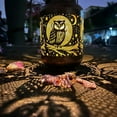 thumbnail image 4 of Solar Lanterns Outdoor Waterproof B type owl Garden Decor Gifts for Women Mom Grandma Hanging Solar Lights Metal Solar Decoration Outside for Yard, Patio, Backyard, Porch、Christmas decorations, 4 of 4