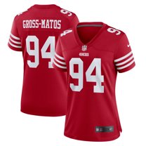 Women's Nike Yetur Gross-Matos  Scarlet San Francisco 49ers Team Game Jersey
