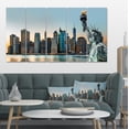 thumbnail image 1 of Design Art - Panorama de la Ligne d'Horizon de New York, 1 of 3