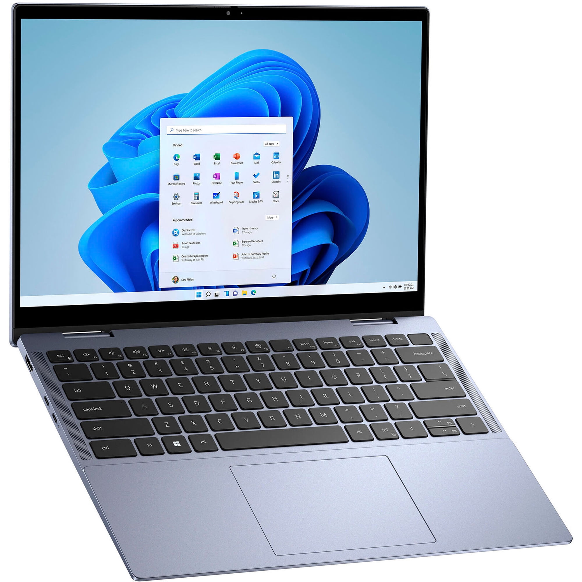 Dell - Inspiron 14.0" 2-in-1 Touch Laptop - AMD Ryzen 7 7730U - 16GB Memory - 1TB SSD - Lavender Blue