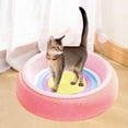 thumbnail image 1 of BELOVING Lit pour Chats Planche à Gratter pour Chat, avec Boule à Ressort, Fournitures pour Animaux, Tapis de Grattage pour Chats Bol Tapis de Grattage pour Exercice Jeu Poursuite Rond, 1 of 10