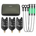 thumbnail image 1 of Lixada Fishing Bite Alarms Chain Alert Set Digital Fishing Alarm Kit LED Alarm Indicator Alert Fishing Fishing Tackle with Zippered Box, 1 of 7