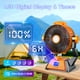 thumbnail image 2 of Ventilador de Camping Recargable AUIIAH X60 10000mAh con Luz LED, 2 of 7