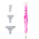 thumbnail image 4 of Pluma de pintura de diamantes de imitación 5D Crystal puntada de bordado herramienta de pintura de lápiz, rosa seitruly HA001825-03, 4 of 6