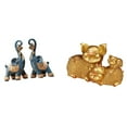 thumbnail image 1 of Escultura Moderna De Resina De Elefante Y Cerdo, Adorno Coleccionable, Artesanía Para Escritorio, Estantería De Oficina, Entrada, Centro De Mesa, Decoración, Regalos., 1 of 8