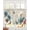Light Brown Teal, variant on Teal Tulip Butterfly Sheer Curtains 45 Inch Length 2 Panels Set for Living Room/Bedroom, Beige Turquoise Floral Vintage Rustic Kitchen Curtains Grommet Semi-Sheer Curtains Window Treatments 42"x45"x2