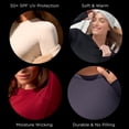 thumbnail image 3 of Conjunto térmico de forro polar grueso para mujer Cuddl Duds, negro, talla L, 3 of 5