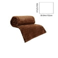 thumbnail image 3 of Uutvery Thickened Golden Turtle Coffee Velvet Blanket Plush Soft Multifunctional Napping Cover Fashionable Decor 50 x 60 Inches 1.10lb, 3 of 6