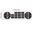 thumbnail image 3 of Unique Bargains 2pcs AC Dash Button Decal Stickers AC Panel Decals 19 Button for Chevrolet Suburban for GMC Acadia, 3 of 6