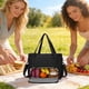 thumbnail image 4 of Bolsas de almacenamiento, loncheras para mujer, lonchera de 15.6 pulgadas para portátil con lonchera aislante y compartimento grande para portavasos, ideal para enfermeras, profesores, trabajo, oficin, 4 of 7