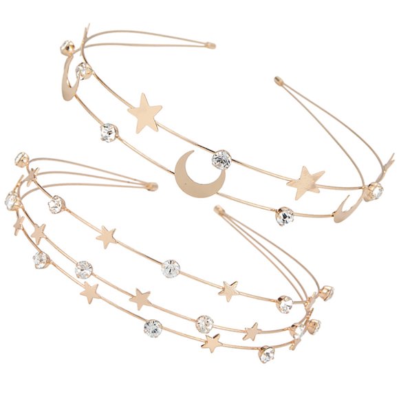UPOUART 2Ud Accesorios De Dorados De Metal Con Estilo Sofisticado Para Complementar Look Femenino