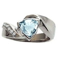 thumbnail image 2 of Tommaso Design� Genuine Aquamarine Ring, 2 of 9
