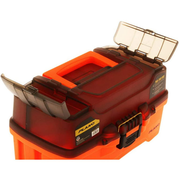 Plano Let's Fish! Two-Tray Tackle Box with Starter Kit 