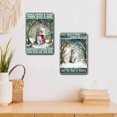 thumbnail image 3 of Placa Metal Vintage Gato Pintura Hierro Rectangular Bar para El 30x40cm 2 Uds., 3 of 9