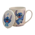 thumbnail image 4 of Taza de Cerámica con Tapa, Diseño Stitch Groove It, Lilo & Stitch, Colección Disney Clásicos, Capacidad 385 ml con Caja de Regalo, 4 of 9