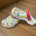 thumbnail image 1 of Sandalias con agujeros de Pokémon, Pikachu, Kawaii, Squirtle, Charmander, sandalias de Eva, zapatos de playa para el hogar, zapatillas de verano, regalos para niños, 1 of 6