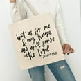 thumbnail image 4 of Tote Bag | Joshua 24:15, 4 of 6