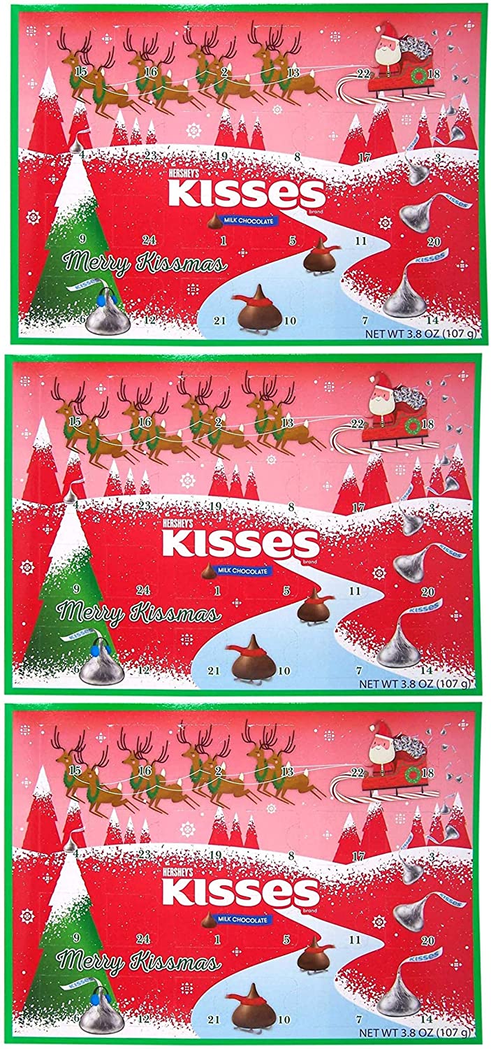 Hershey s Kisses Milk Chocolate Candy Filled Advent Calendar 2020 Hershey s Kisses Milk Chocolate Candy Filled Advent Calendar 2020