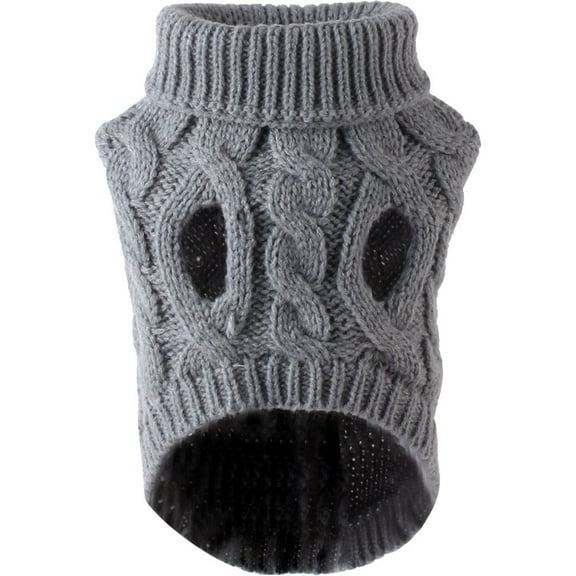Dog Sweater Pullover Knitted Classic Sweaters with Warm for Doggie Dog Clothes for Dogs