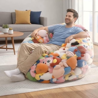 Creative QT Stuff ‚Äôn Sit XL Bean Bag Storage Cover for Stuffed