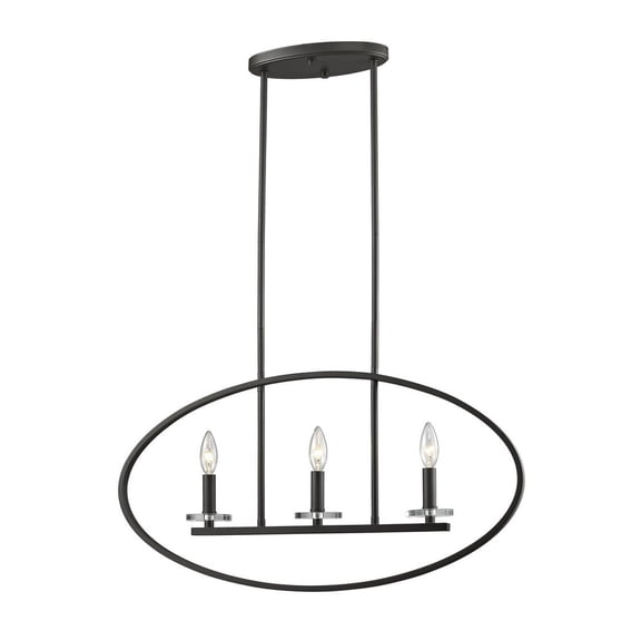 Z-Lite Verona 3 Light Pendant in Bronze