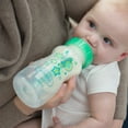 thumbnail image 5 of Dr. Brown’s Anti-Colic Options+ Wide-Neck Sippy Bottle Starter Kit, 9oz/270ml, Green, BPA Free, 6m+, 2 Pack, 5 of 7