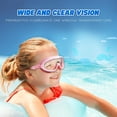 thumbnail image 4 of KAILIMENG - Gafas de natación para niños, sin fugas, antiniebla, protección UV, con clip para la nar multicolor, 4 of 9