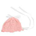 thumbnail image 2 of Gorro de encaje para bebé, gorro para niña, hecho para durar, 2 of 12
