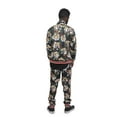 thumbnail image 5 of Men's Full Zip Jacket Sweatpants Casual G Striped Tiger Track Suit ST569 - Black - 3X-Large, 5 of 7