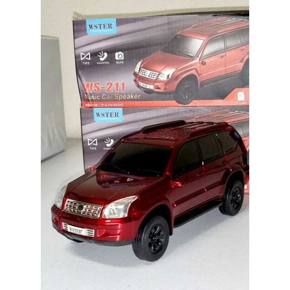 Bluetooth Speaker Wster Car Wireless Rechargeable Loud Sound with FM Radio and USB Support