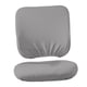 thumbnail image 1 of 2 fundas de asiento de oficina de poliéster lavables, protector de silla con cierre de seguridad. conjunto gris, 1 of 9