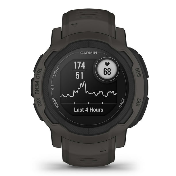 GARMIN - xxx zzz　GARMIN INSTINCT 2 GRAPHITE Garmin Instinct 2 One Size GPS Smartwatch, Graphite