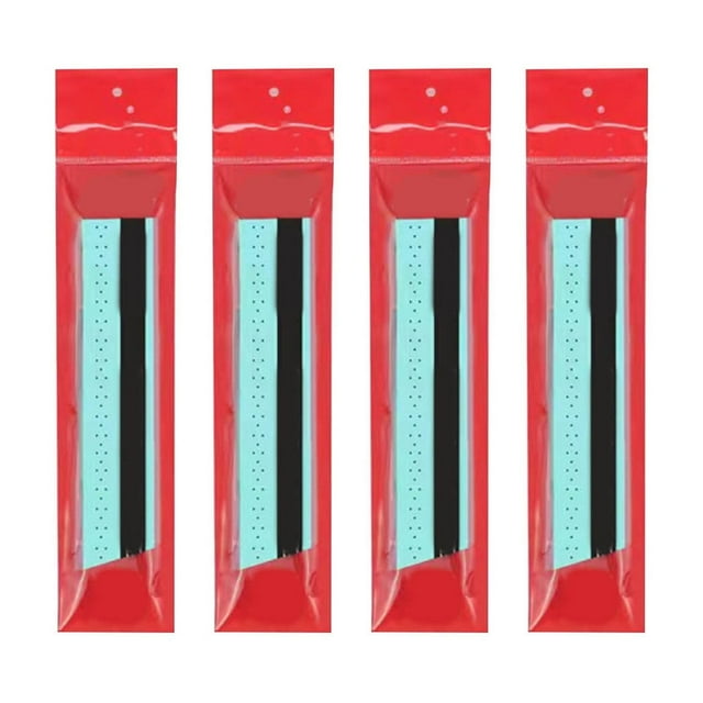 4 Pcs Sangles de Poignée de Tennis Antidérapantes et Absorbant la Sueur pour Raquettes de Badminton