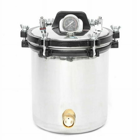 Datingday 18L 110V Stainless Steel Steam Autoclave Sterilizer Dental Pressure Sterilization