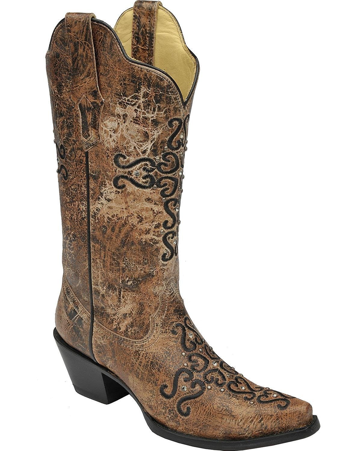 corral women's distressed boots
