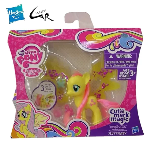 マイリトルポニー　ハズブロ　キューティーマークマジック Hasbro My Little Pony Pinkie Pie Fluttershy Anime Action Figures