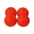 thumbnail image 2 of MyLec Street Hockey Balls, No-Bounce Hockey Balls, Perfect for Play at >60 Degrees F, Durable Construction, Roller Hockey Ball for Indoor/ Outdoor Play (Orange, Pack of 4), 2 of 2