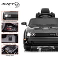 thumbnail image 6 of NEECHIPRO Licensed Dodge Challenger 12V Ride on Car, 3 MPH Electric Car with Remote Control (Black), 6 of 7